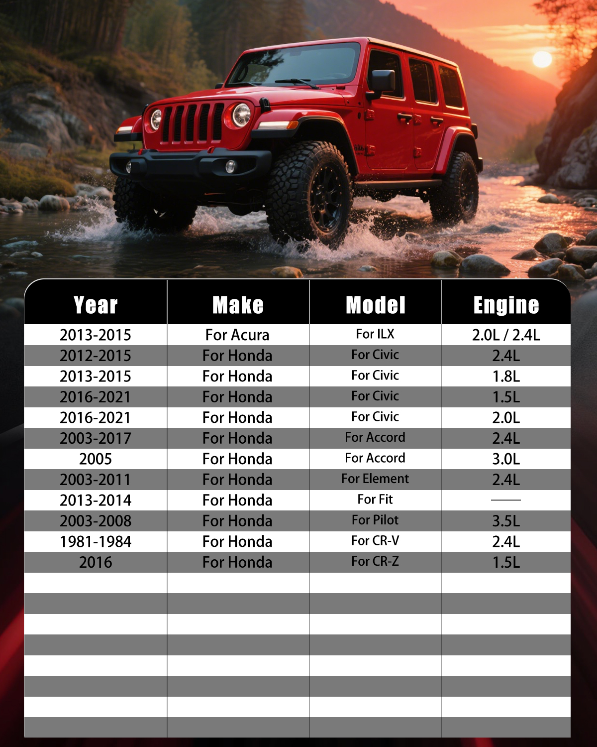 HUSCH D1363 Front Ceramic Brake Pads Kit Fit For Cadillac Escalade 2011-2020, For Escalade EXT 2008-2013, For XTS 2013-2019, For Chevrolet Avalanche 2008-2013, For Express 1500 2009-2014